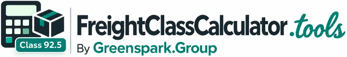 Freight Class Calculator by Greenspark.Group